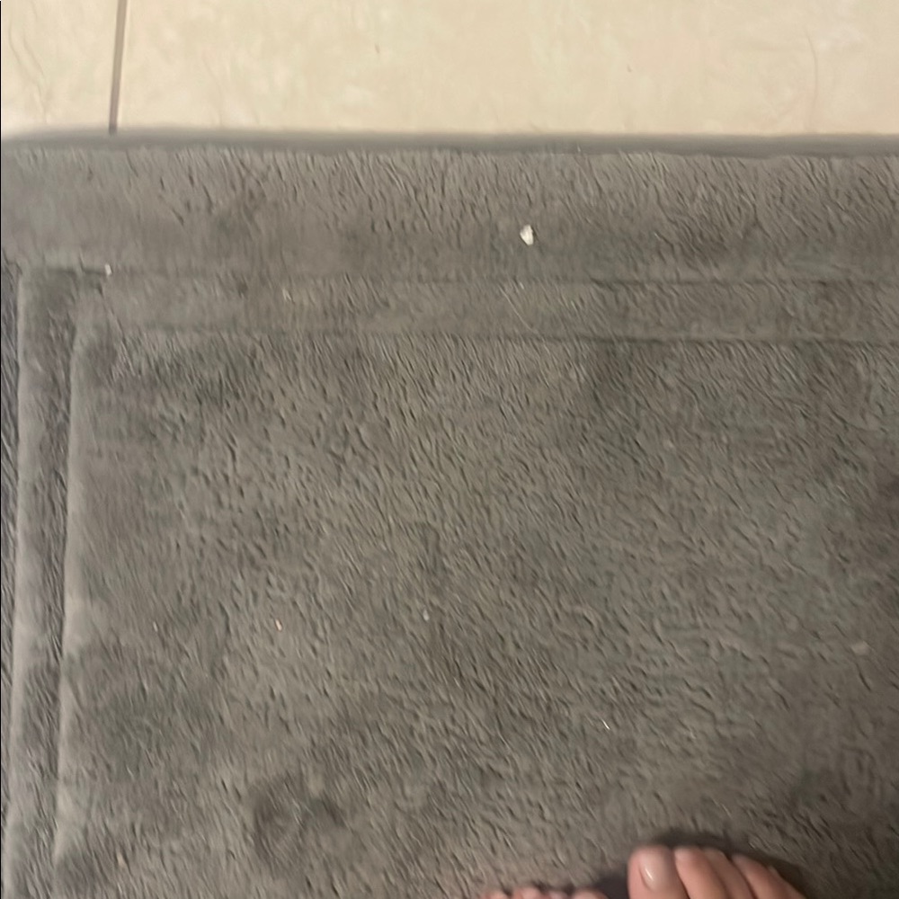 Soft Gray Bath Mat
